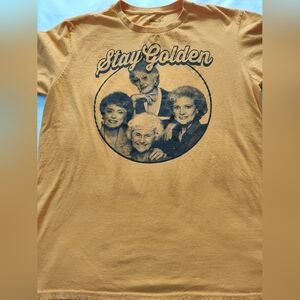 THE GOLDEN GIRLS "ABC STUDIOS" Ladies Pullover T-Shirt. Size Large. Short Sleeve